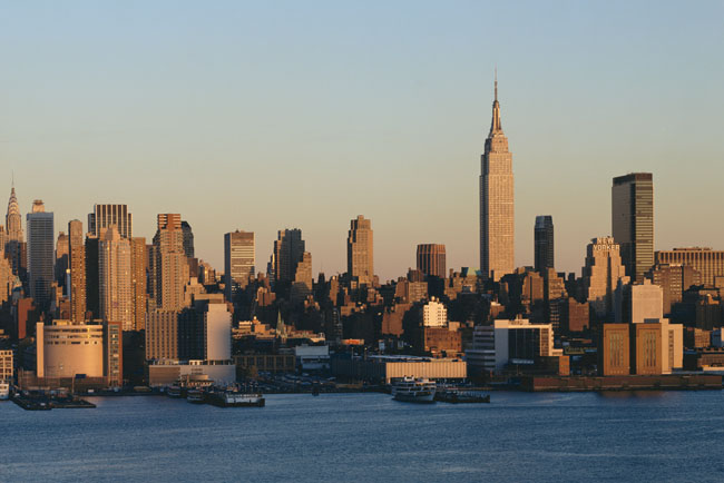 Midtown Manhattan Sunset