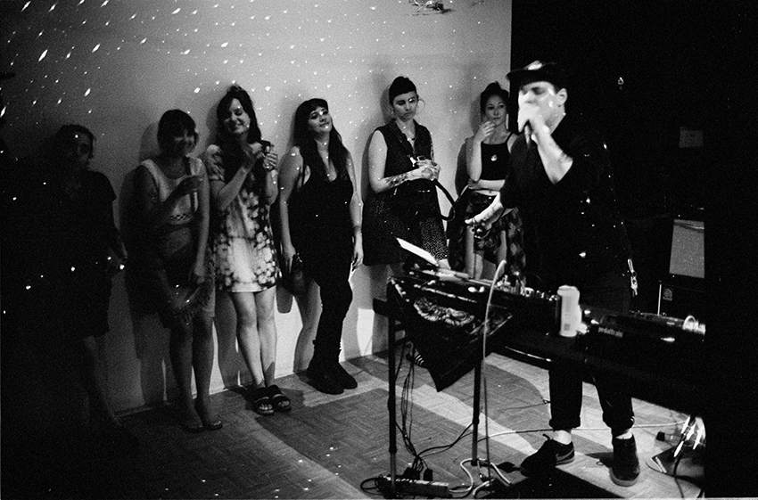 Mikey crooning