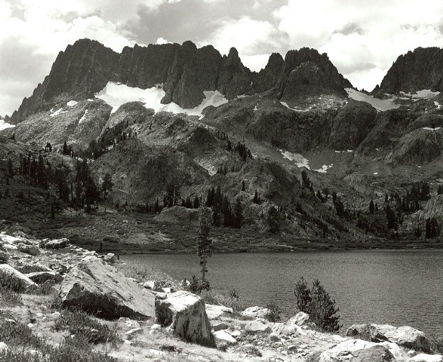 Minarets and Lake Ediza