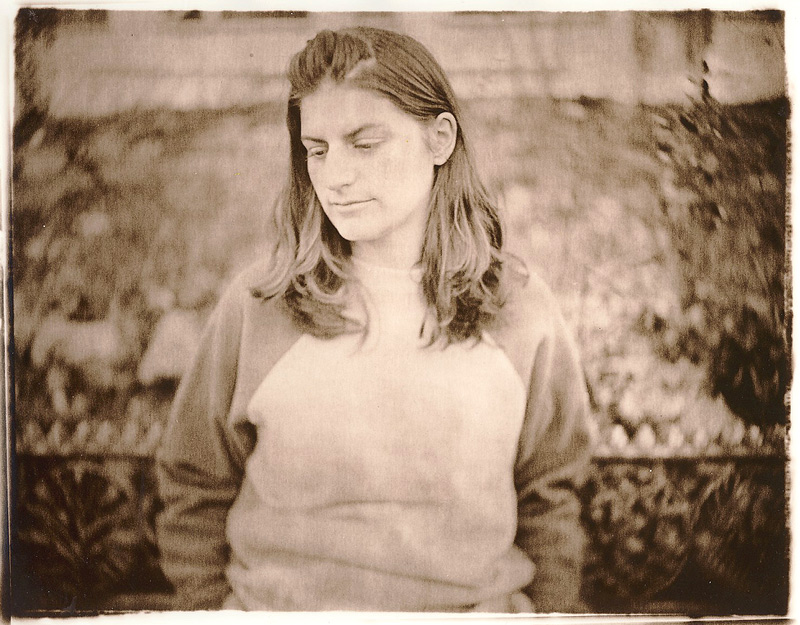 Mindy lith print from 8x10 paper neg