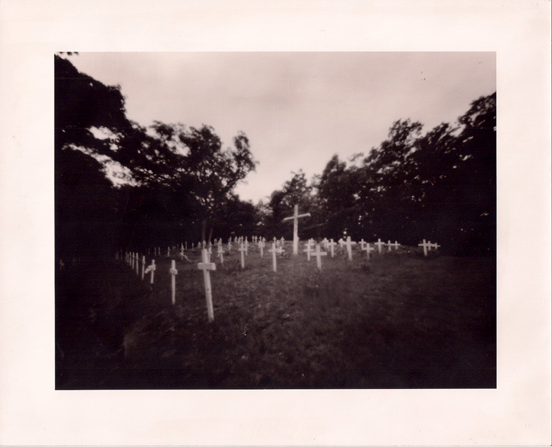 Mission Church Cemetery - Wine Print