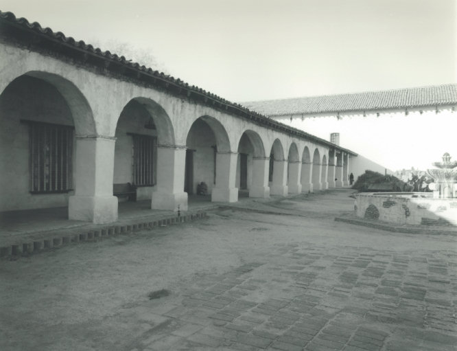 Mission San Miguel Courtyard