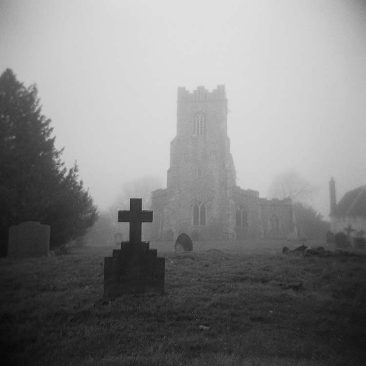 Mist over St Bartholomew's Church