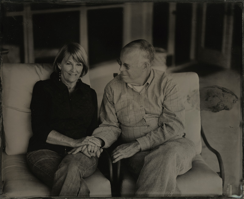 Mom And Dad #1 - 8x10 Wet Plate