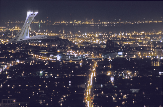 Montreal at night