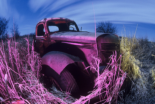 Moon Lit car
