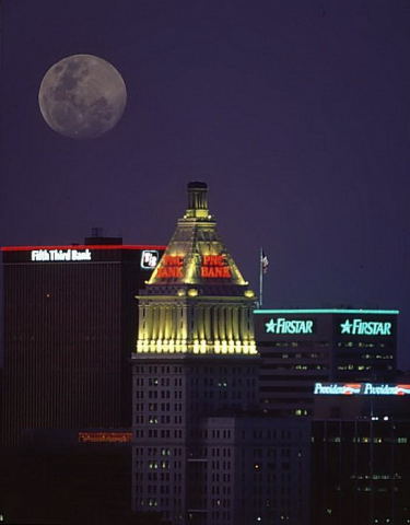 Moon out tonight