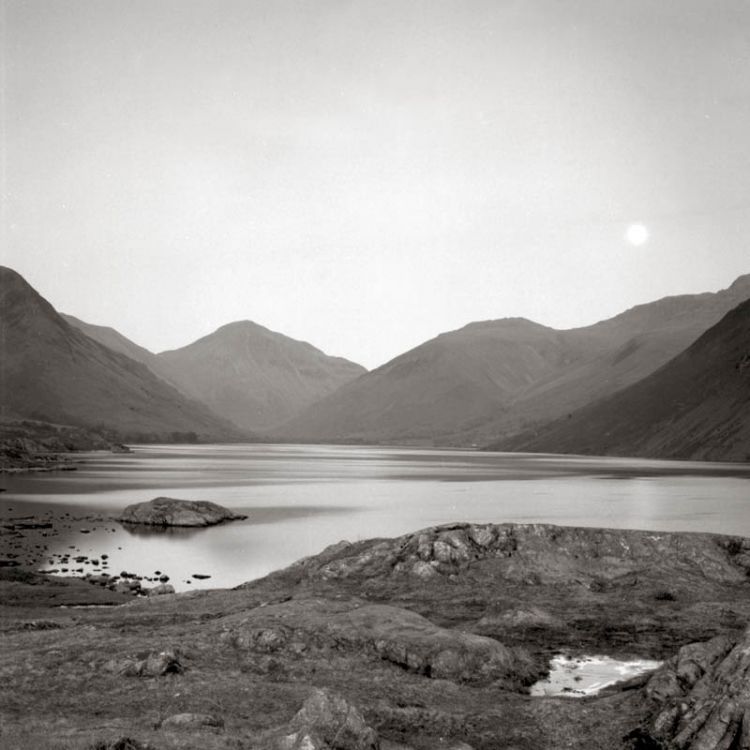 Moon over Wast Water