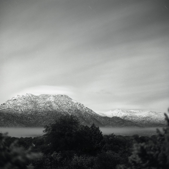 Moonlight over  Granite  Mountian
