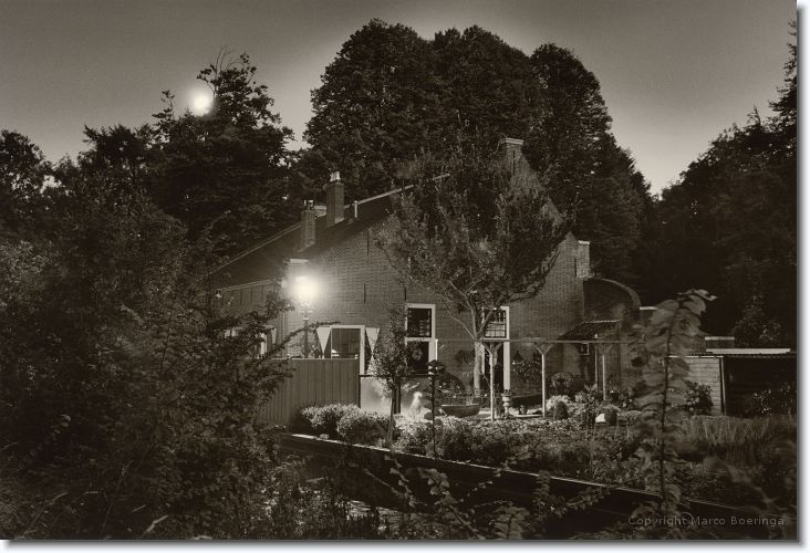 Moonrise over...