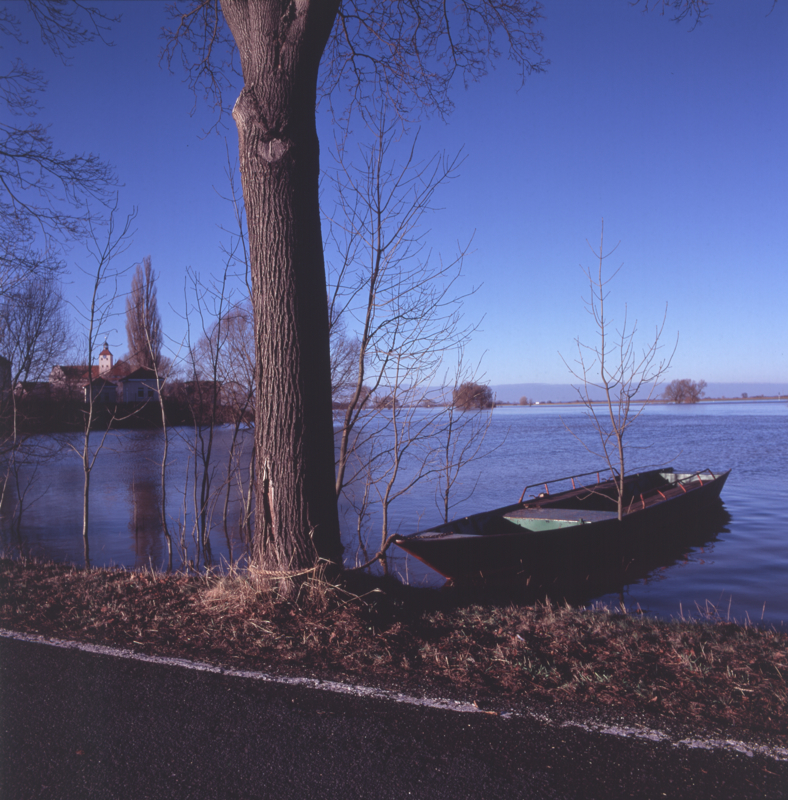 moored boat