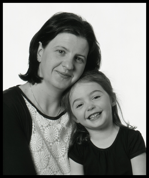 Mother &amp; daughter (transparency)