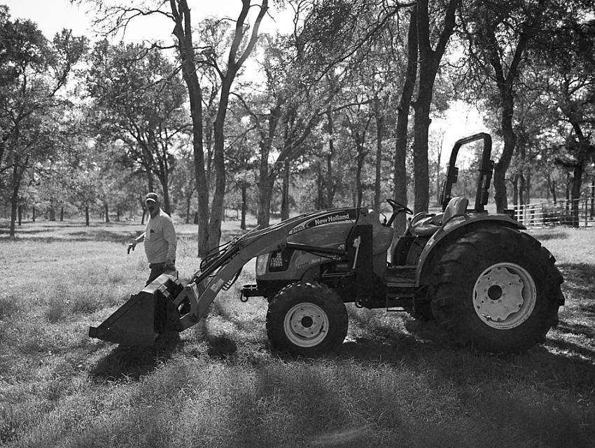 My Dad at the Farm