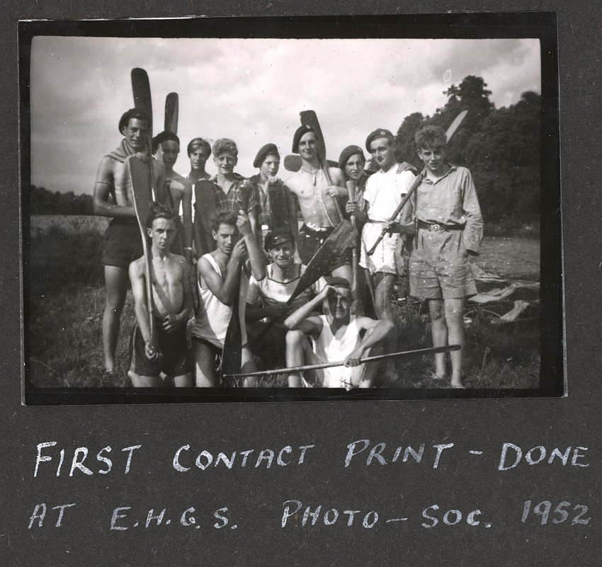 My FIRST ever 'CONTACT PRINT' 1952