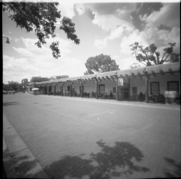 My first try at pinhole with a Diana.