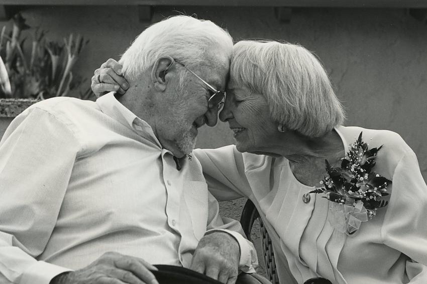 My Grandparents @ their 50th wedding anniversary party