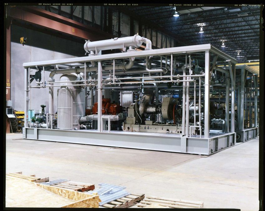 Natural gas compressor