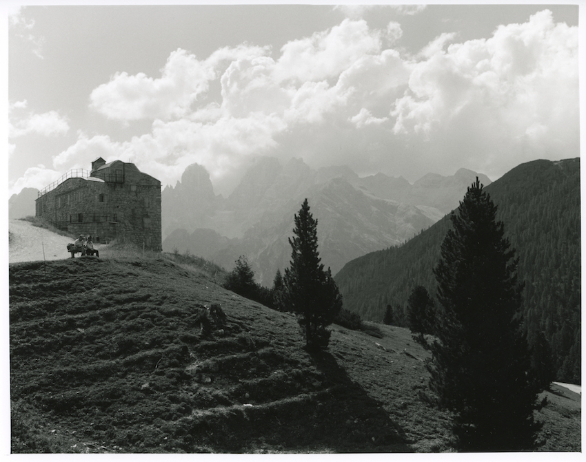 Near Braies, old fort