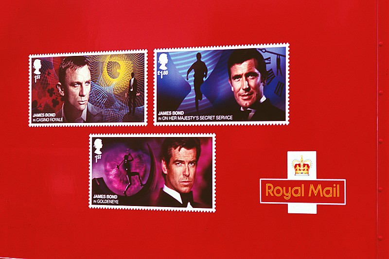 New Stamps --  James Bond 007 !