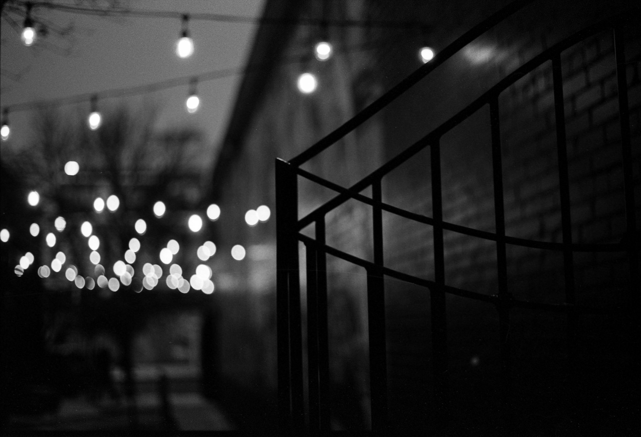 Night falls