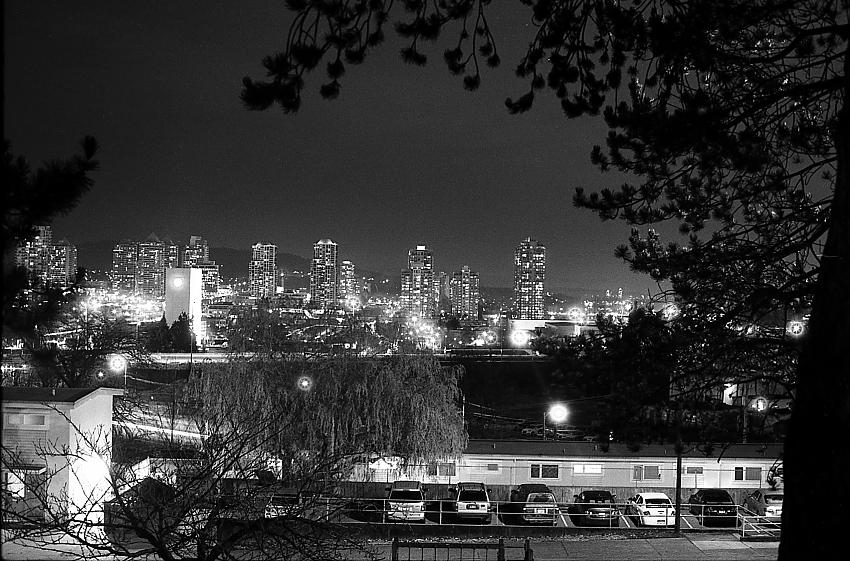 Night life in Burnaby