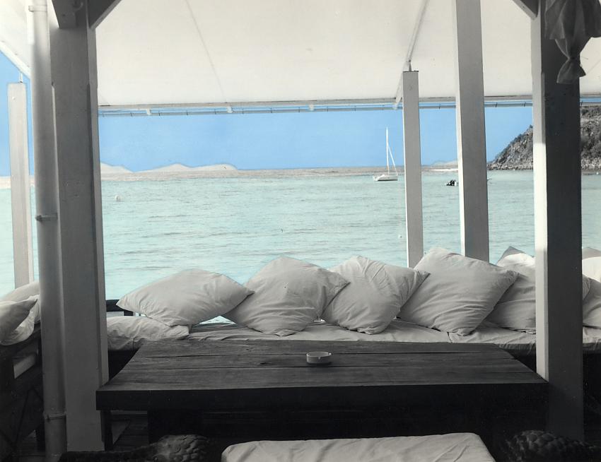 Nikki Beach Club, St Barth (hand-colored)