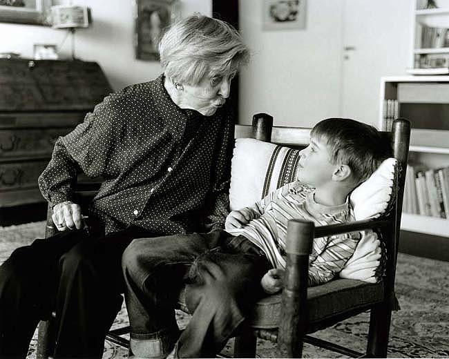 Nonna with Adam