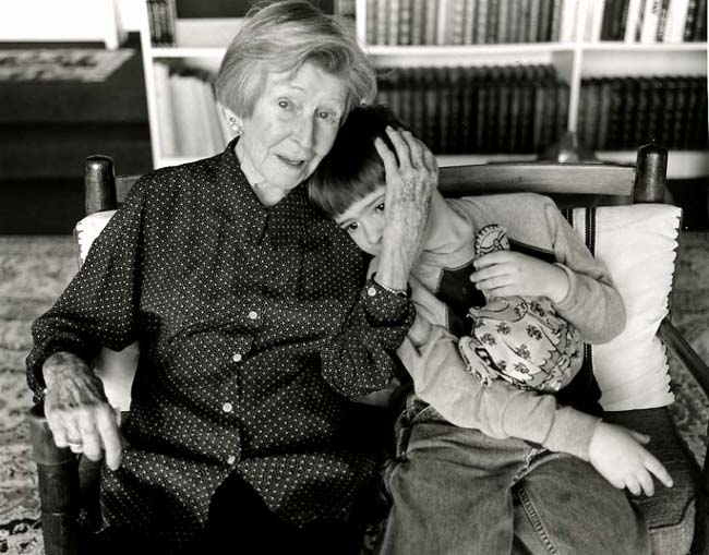 Nonna with Eric