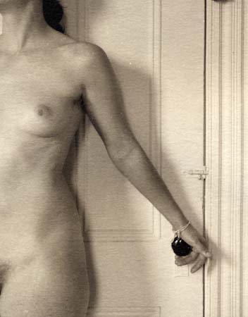 Nude with door