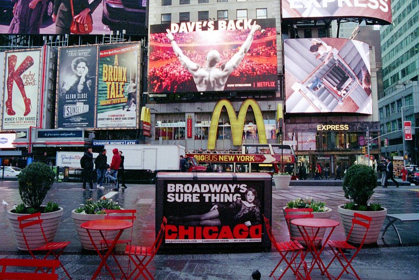 NYC : Times Square area .