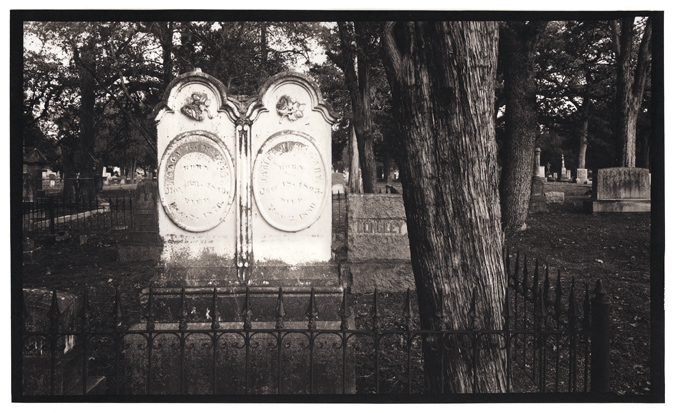 Oakwood Cemetery - 12x20 pt/pd print