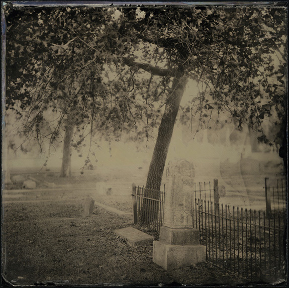 Oakwood Cemetery - 8x8 Ambrotype