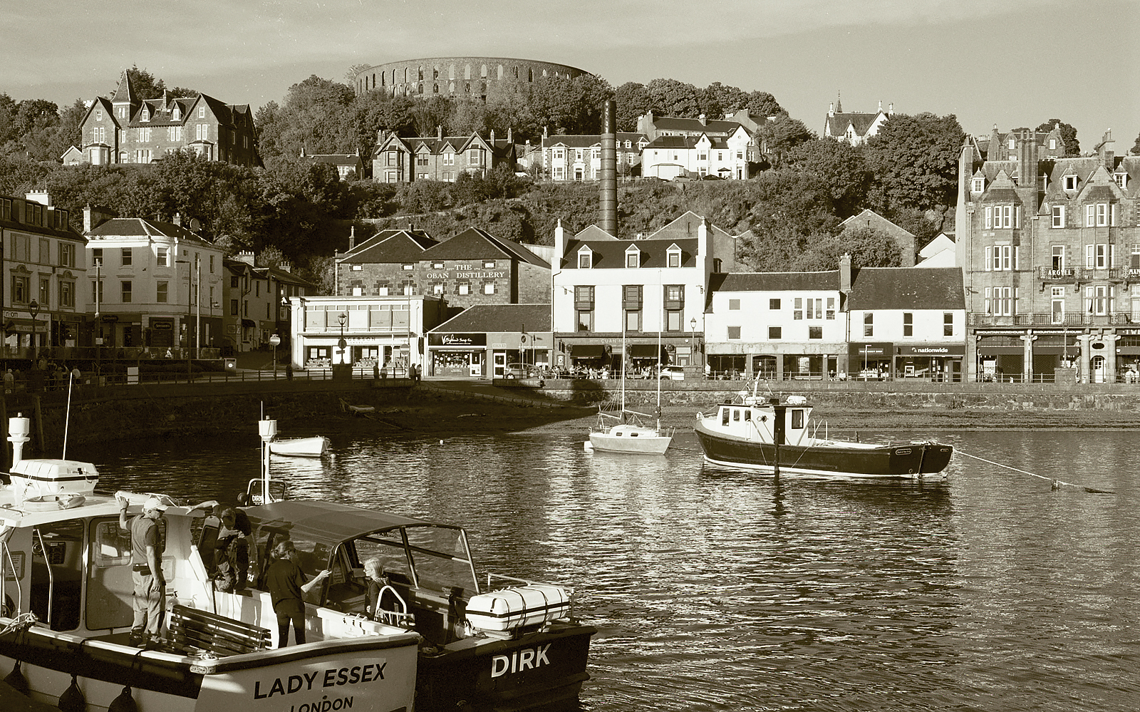 Oban waterfront, Scotland