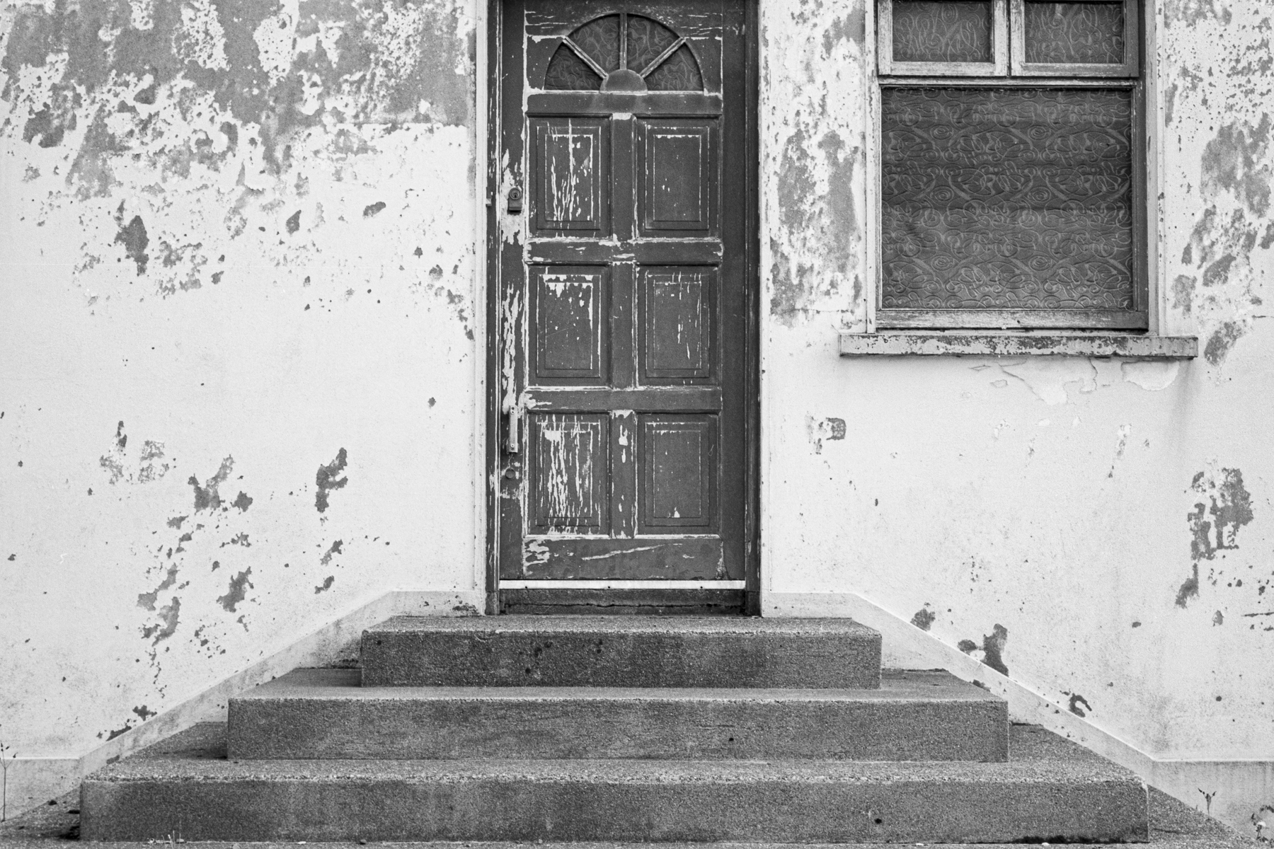 Old Door and Steps