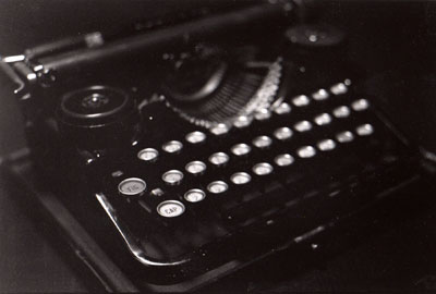 Old fashion type writer