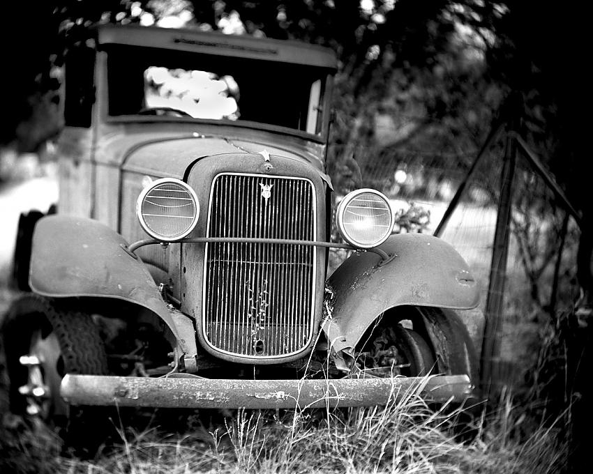 Old Ford Truck - will need to re-shoot