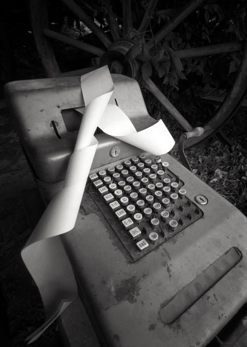 Old Gas Station Register