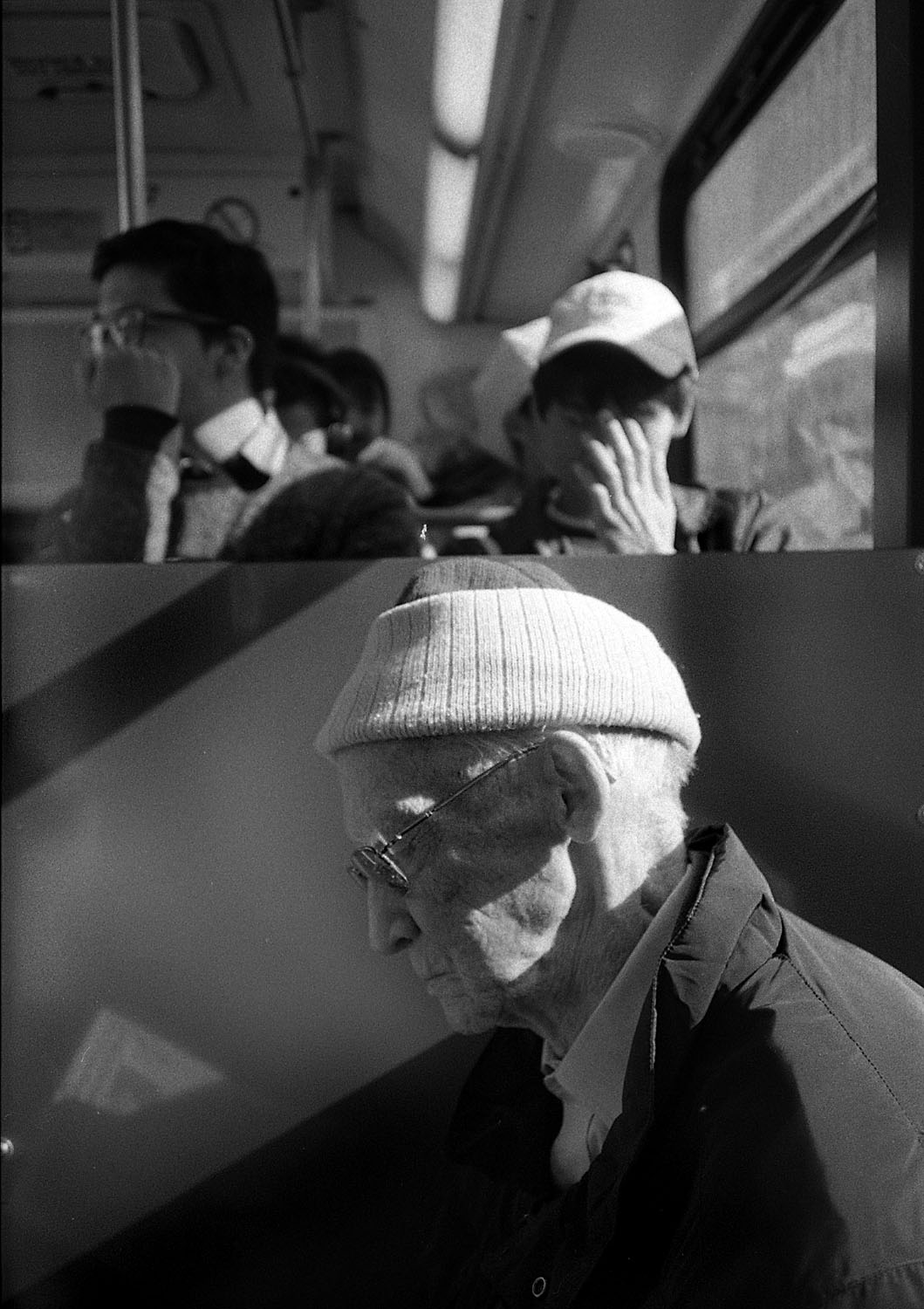 Old Man On The Morning Bus