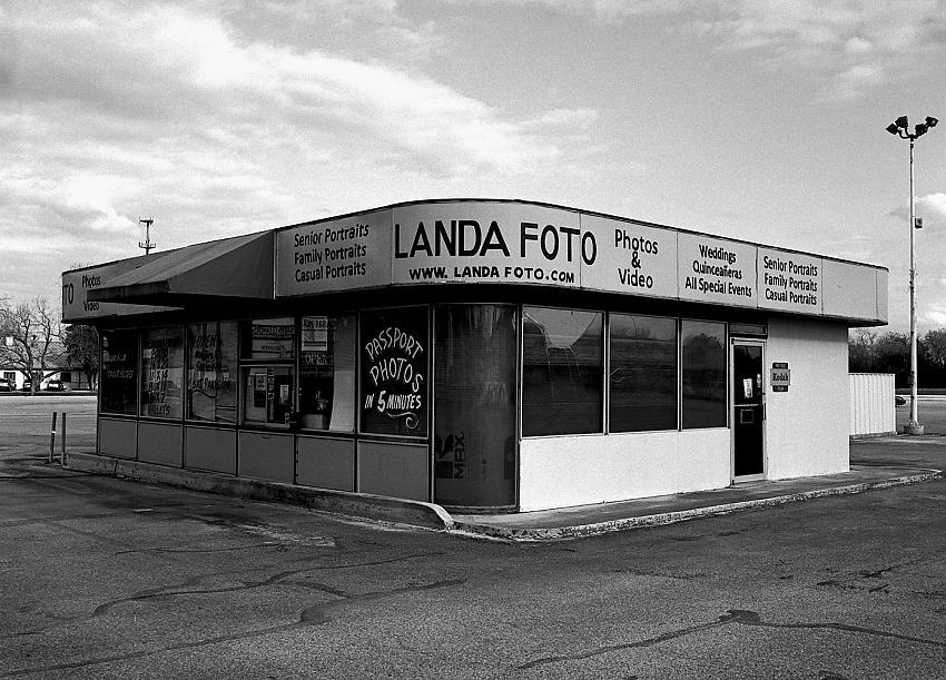 Old school photo store/New Braunfels Texas, March 2010