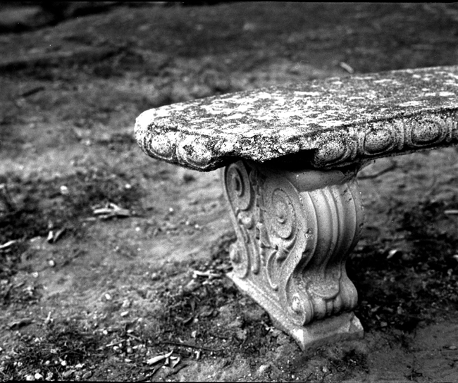 Old Stone Bench