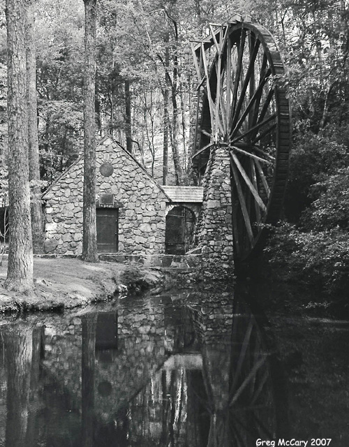 Old Water Wheel