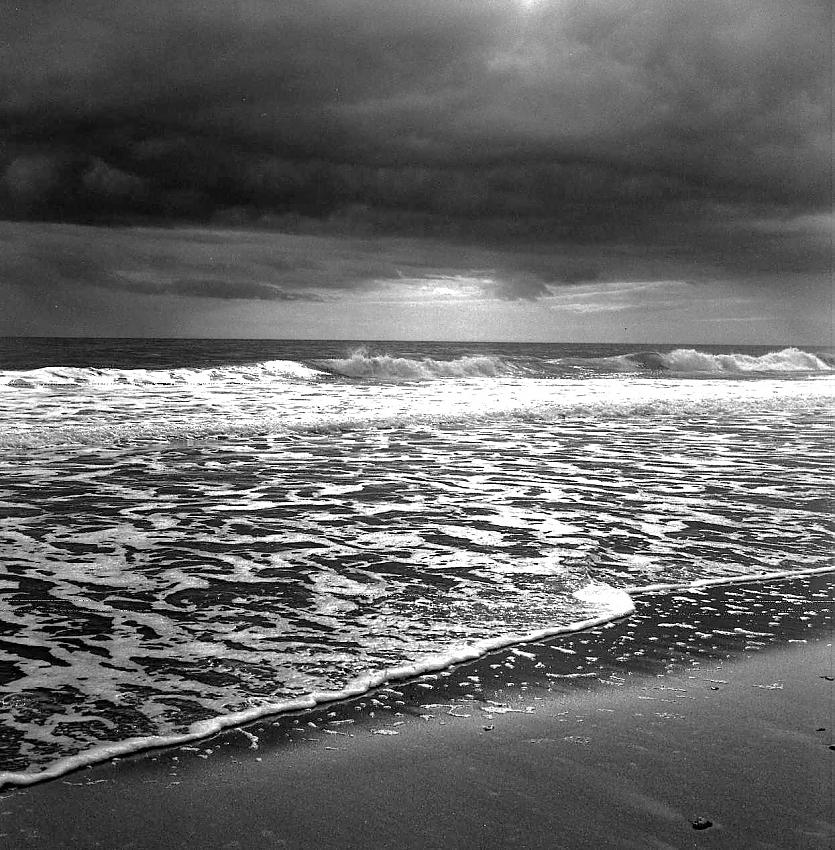 On the beach in December