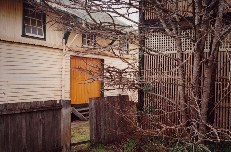 Orange door