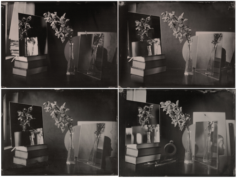 Orchid And Mirros set