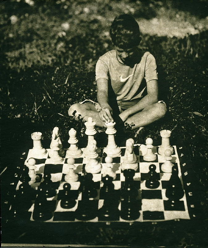 Outdoor Chess - Print