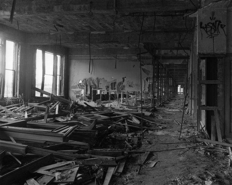Packard Plant Office Hallway