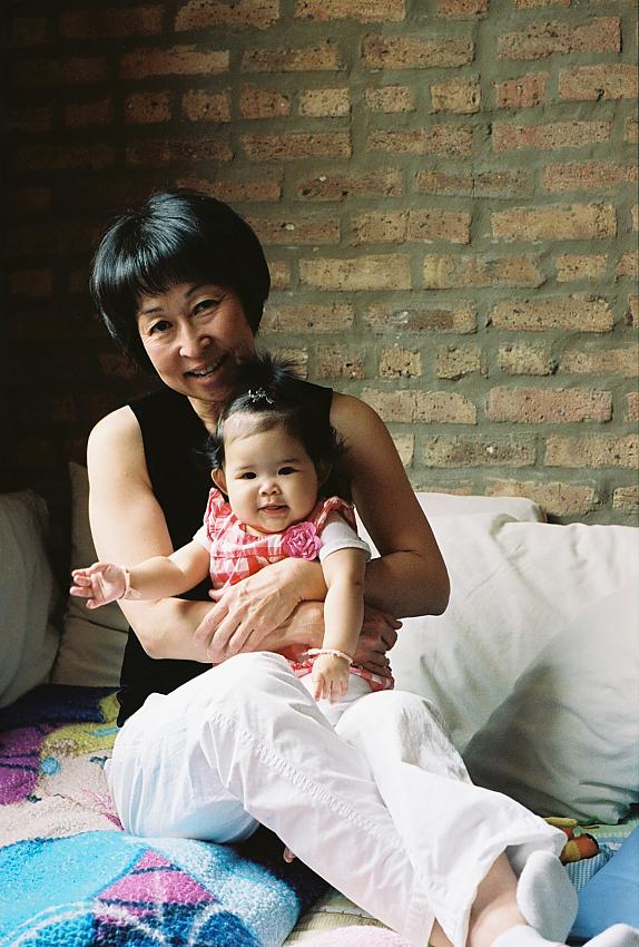 Panda and Gramma Mary