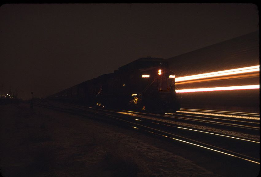 Passing in the night