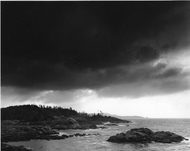Passing Storm (Cape George, Porcher Island, Hecate Strait)