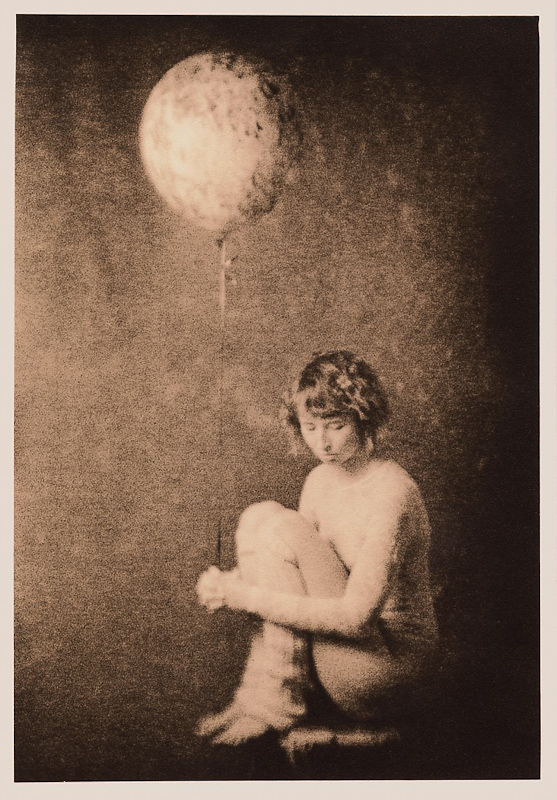 Personal Moon - Lith Print